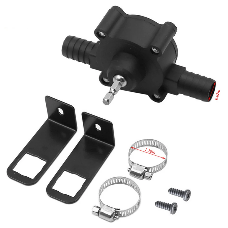 Портативный насос для электродрели помпа дизельного масла и жидкости водяной