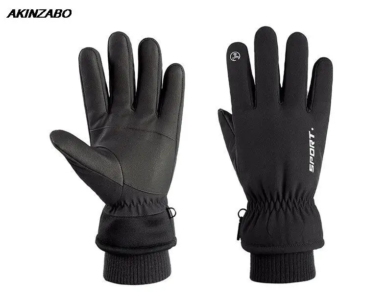 

Thermal Ski Windproof Waterproof Winter Gloves Non-slip Touch Screen Cycling Cold-proof Male Driving Motorcycle Bicycle Glvoes