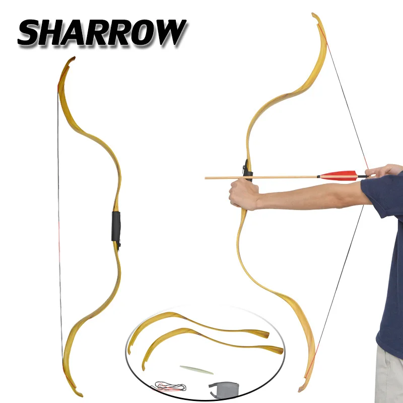 Традиционный лук для стрельбы из лука 20 фунтов охотничий Рекурсивный уличная