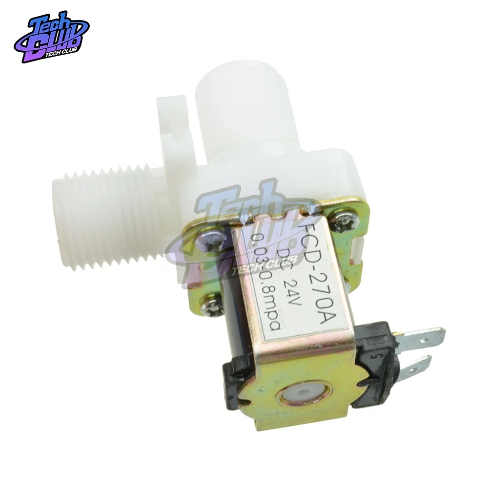 Пластиковый электромагнитный клапан 1/2 дюйма магнитный диспенсер для стиральной