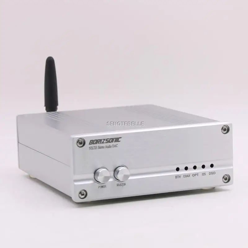 Цифровой аудио декодер HIFI ES9038 DAC поддержка коаксиального волокна USB XMOS XU208 Bluetooth 5