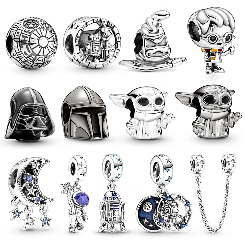 

Fits original pandora bracelet 925 sterling silver pet characters series charms beads women 925 silver pendant diy jewelry hot
