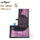 Литий-ионный полимерный аккумулятор для Iphone X 0, 10 шт.лот