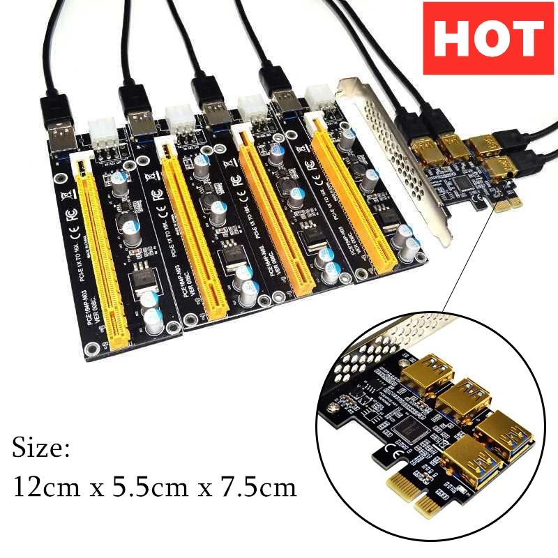 плата адаптера pcie новая плата