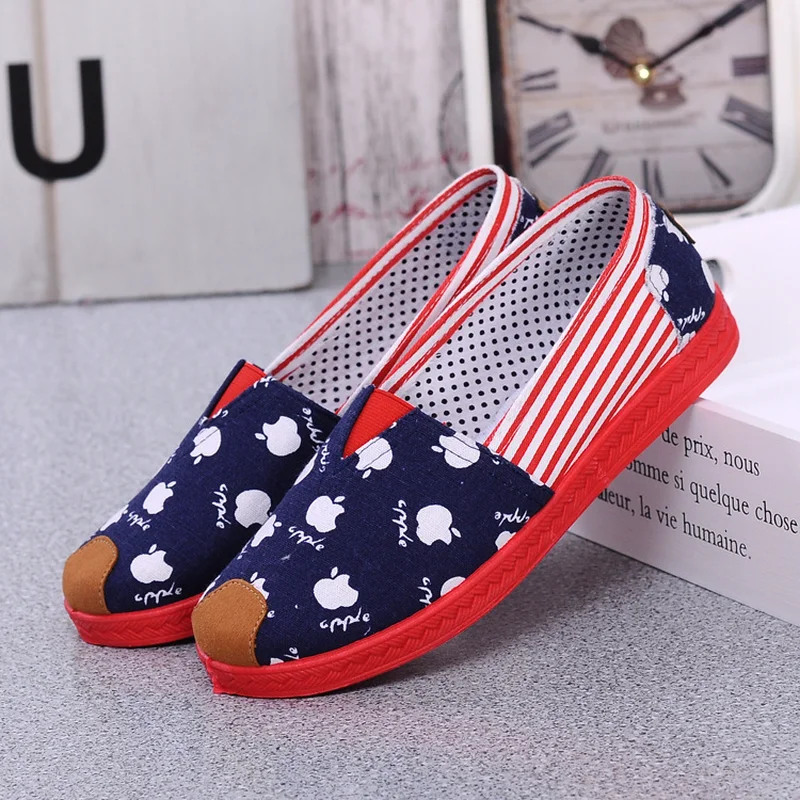 LISM 2020 Весна Лето Новая женская обувь Старый Пекин парусиновая низкая плоская