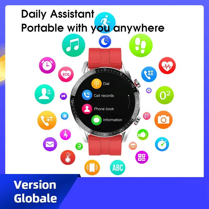 

Men's Smart Watch L13 Bluetooth Call IP68 Waterproof Call Information Reminder Applicable To Android Apple Women's Smart Watch