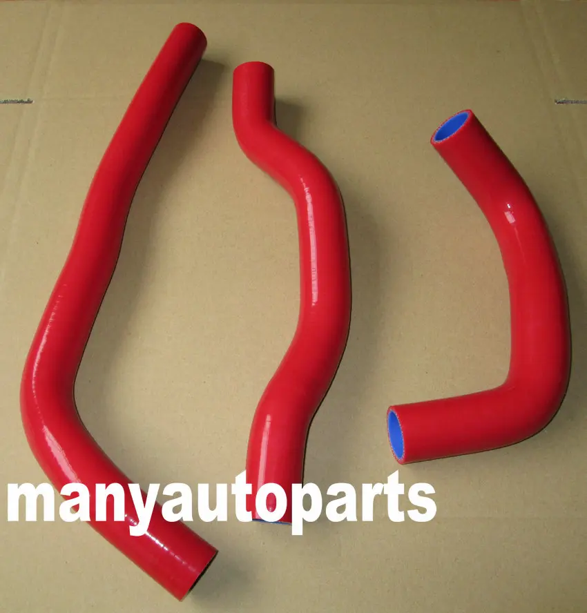 Для Mazda 6 Mazdaspeed 2 0/2.3l 2003-2008 комплект силиконовых шлангов радиатора BLK усиленный 2003