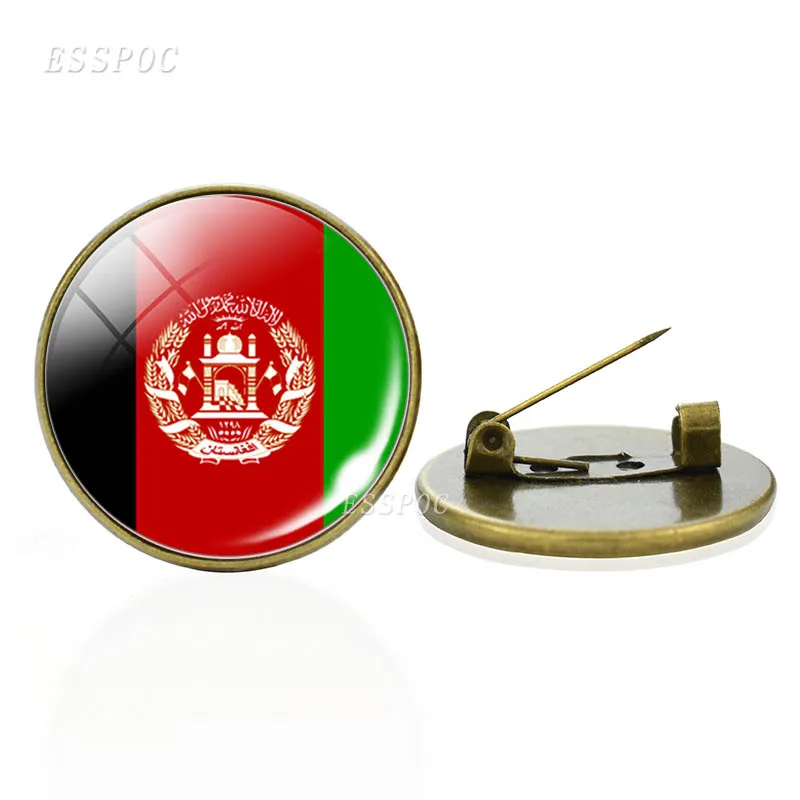 Броши с флагом Национальный флаг стеклянный брошь из кабошона булавки для мужчин