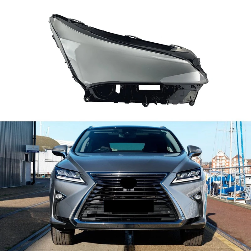 

for Lexus NX200 NX300H 2015-2019 Headlight Shell Lamp Shade Transparent Lens Cover Headlight Cover Car Styling