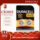2 шт., Литиевые Батарейки для часов DURACELL CR2025, 3 в