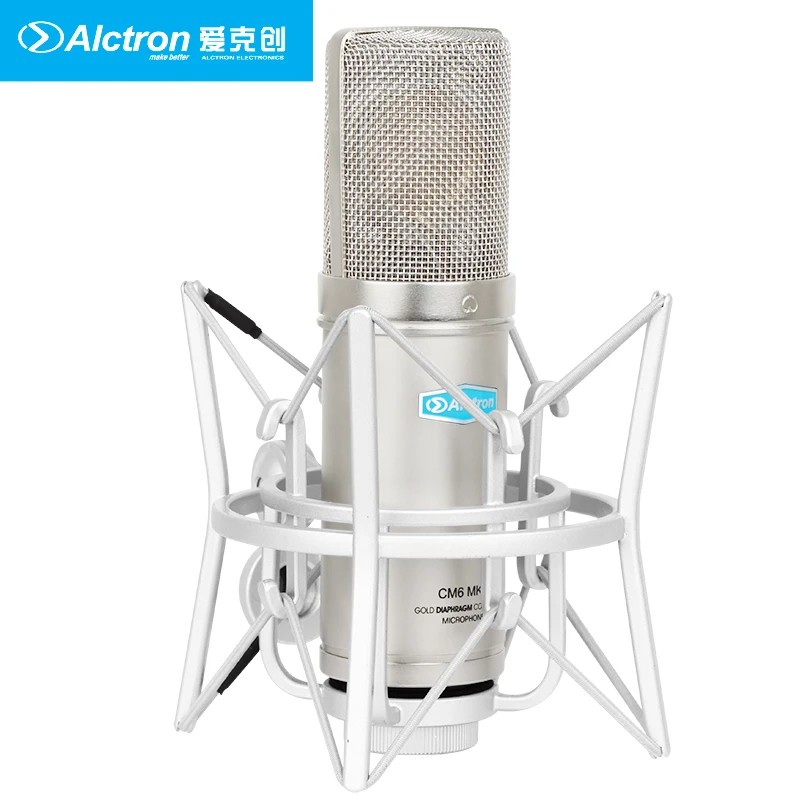 Конденсаторный микрофон Alctron CM6 MKII кардиоидный конденсаторный с большой