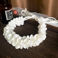 new petal flower hair band headband bride wedding plate hair accessories female