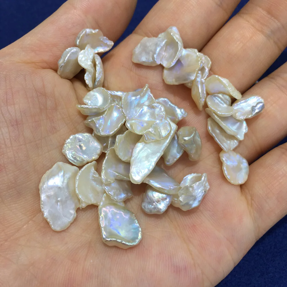 

10Pcs Petal-shaped Freshwater Loose Pearl For DIY Earring Necklace Bracelet Brooch Pin Sewing Craft Jewelry Accessory