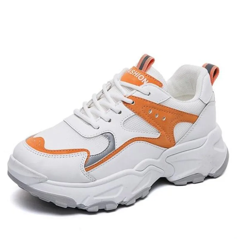 

Women's shoes new thick-soled comfortable breathable mesh casual women's shoes spring and summer sports running shoes