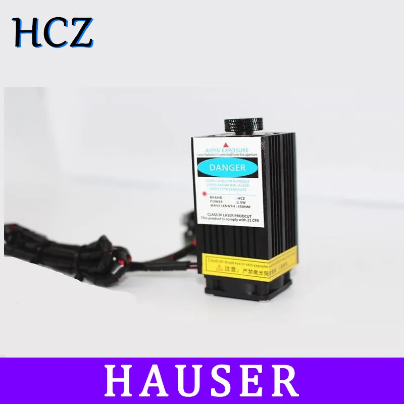 Бесплатная доставка diy лазерная Высокая мощность 450нм Синяя головка модуль co2