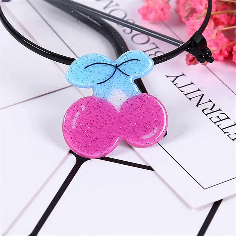 Различные фрукты Единорог иконы супер светильник глина DIY клей для ломтиков