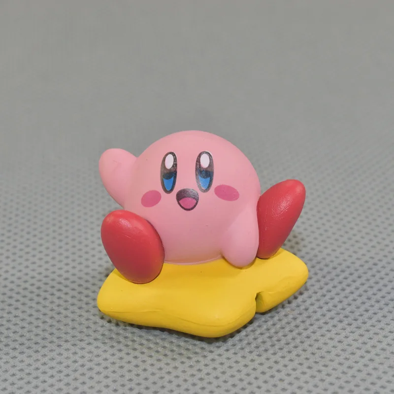 Кавайная звезда шеф-повар Кирби с ложкой яблоко милые фигурки куклы декоративные