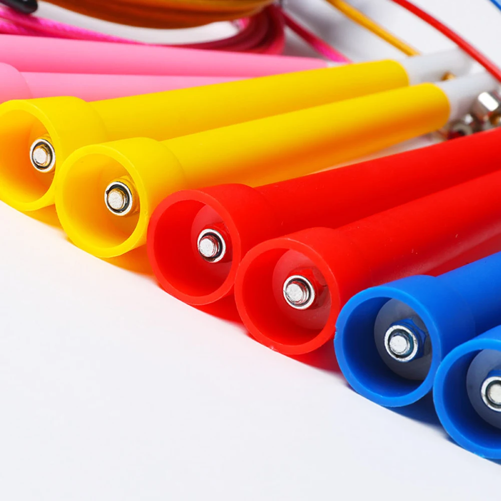 300 см регулируемая Сталь Скорость Скакалка с шариковым подшипником тренировки