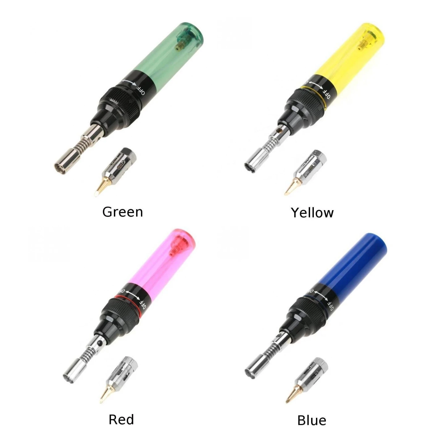 

Mt-100 Portable Cordless Soldering Iron 1300 Celsius Butane Gas Soldering Iron DIY Welding Pen Torch