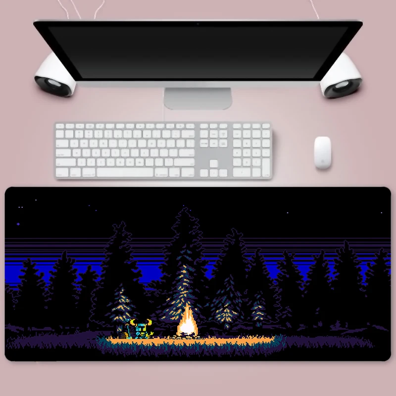 

Pixel Art Mouse Pad 90x40cm Anime XXL Gaming Padmouse Gamer Laptop Keyboard Mouse Mats For Playing Game