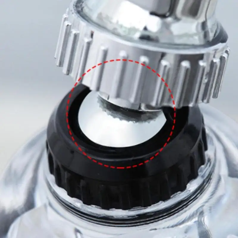 

360 Degree Rotary Faucet Pressurized Flower Sprinkler Tap Shower Bubbler Saver Kitchen Adapter Anti-splash Bathroom No F3V2