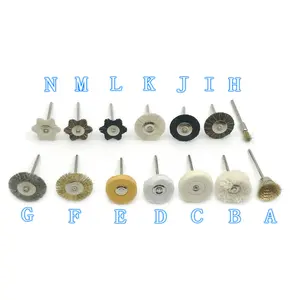 1 шт. стоматологическое лабораторное полировальная щетка для шлифовальной машины для вращающихся инструментов 2,35 мм стоматологические аксессуары