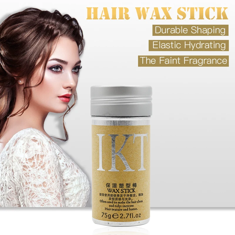 

Moisturizing Hair Finishing Wax Stick Increase Hair Style Pomade Stick Not Greasy Hair Shaping Cream Hair Finishing Wax Stick