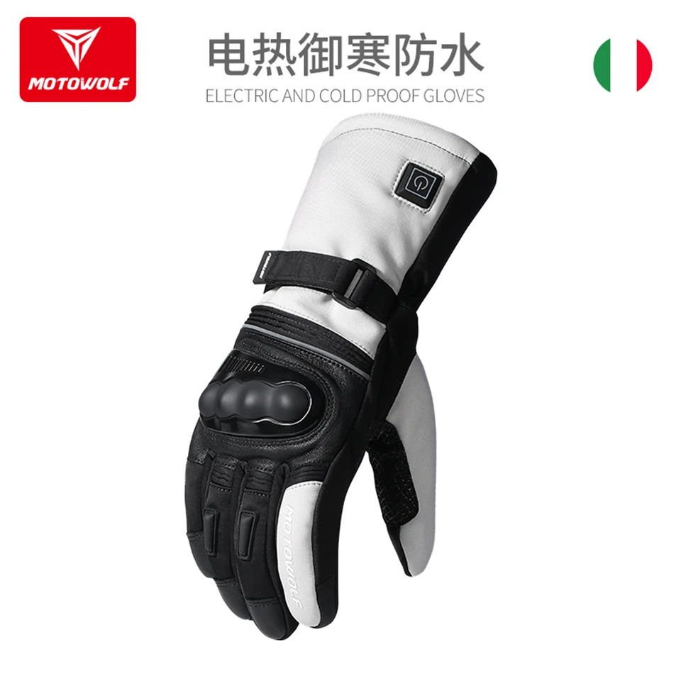 

Universal Motorcycle/Electric Vehicle Winter Self-heating Gloves Riding Charging Warm Waterproof and Cold-proof Gloves Unisex