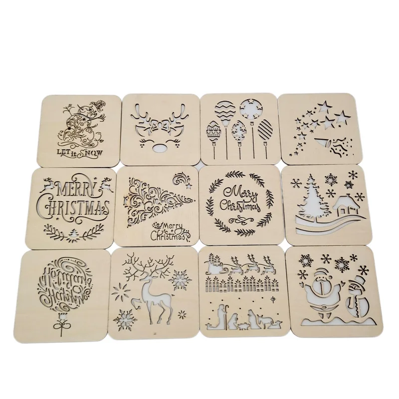 

2 шт., деревянные кусочки из натурального дерева, 10 см