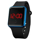 Электронные цифровые часы со светодиодной подсветкой для мужчин и женщин, сенсорные часы, модные простые спортивные часы для фитнеса, женские часы