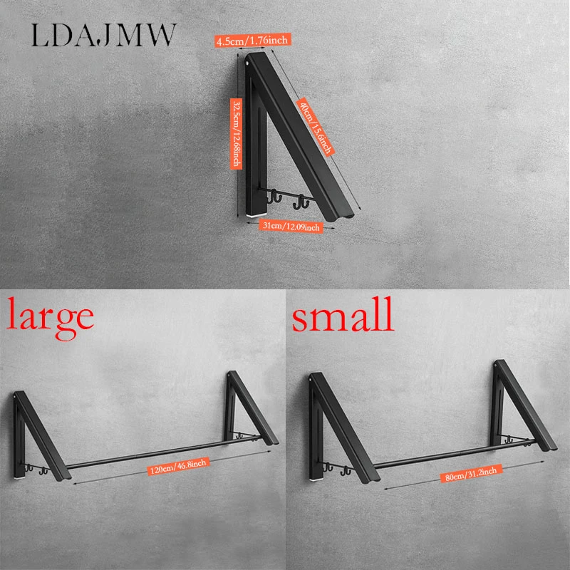 Вешалка для белья телескопическая невидимая вешалка сушки в ванной комнате и на