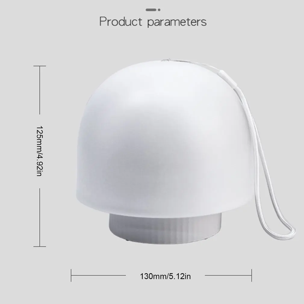 

USB Rechargeable Night Light Silicone Night Lights Remote Control Bedroom Bedside Lamp With Remote For Kids Baby Gift