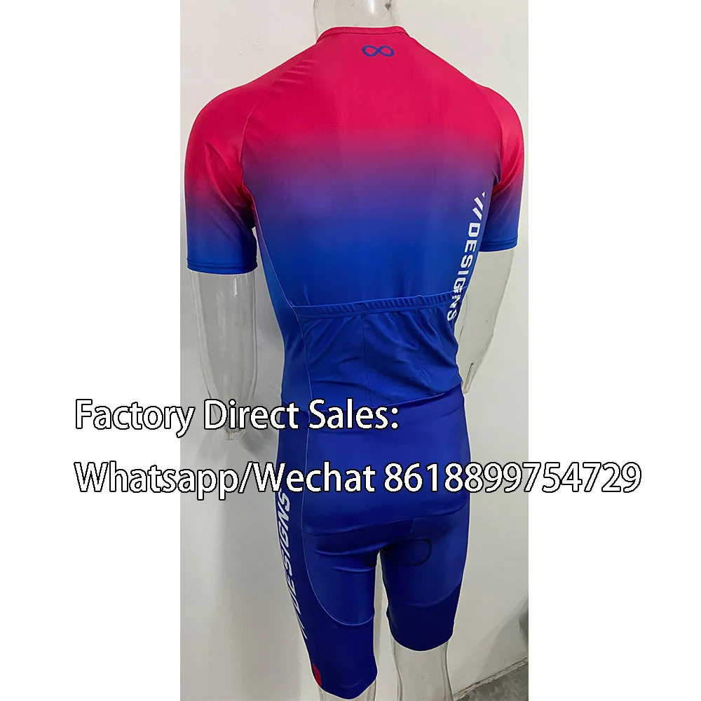 Костюм для велоспорта цельный костюм трёх человек фитнеса триатлона комплект