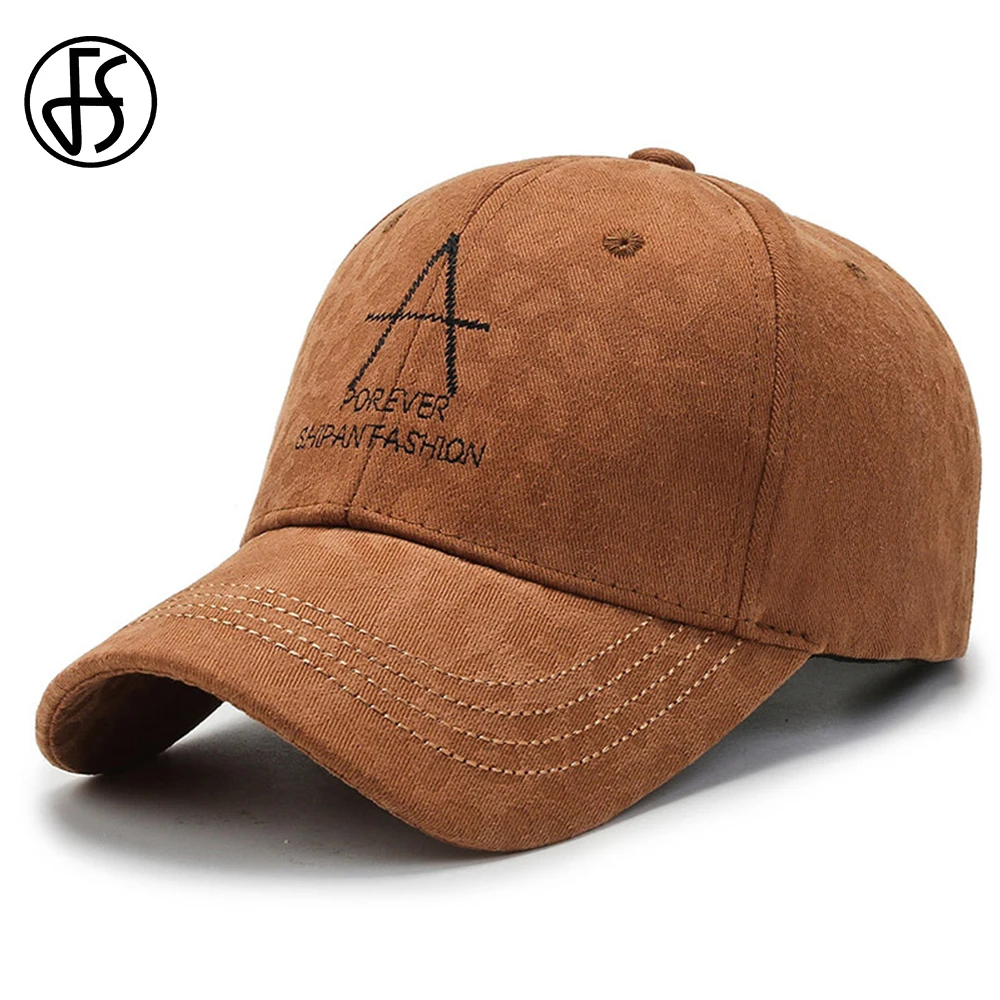 

FS 2022 Unisex Yellow Brown Stylish Hip Hop Trucker Cap Casual Cotton Women Men Baseball Caps Outdoor Sports Summer Hats Bone