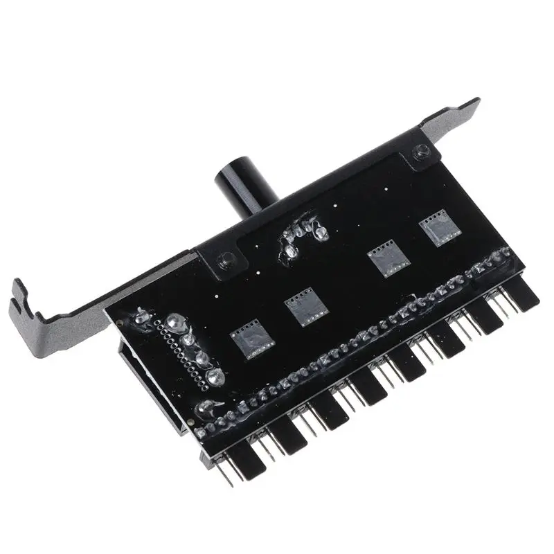 ПК 8 каналов вентилятор концентратор охлаждающий регулятор скорости для ЦП чехол