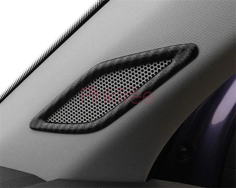 

Комплект из блесток переменного тока для Volkswagen T-Cross 2018 2019 2020, цветные аксессуары из АБС-углеродного волокна для стайлинга автомобиля