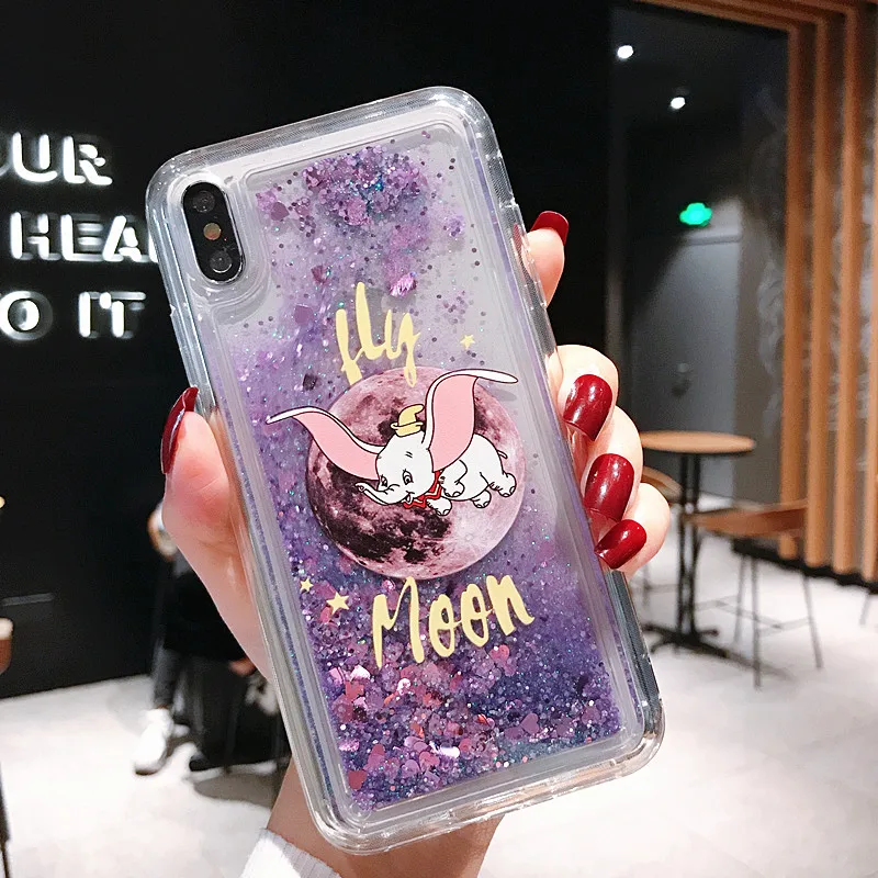 Brown Bear Phone Case For Xiaomi Redmi 5X A1 6X A2 8 9 9SE CC9 CC9E Note 3 Mix 2 2S MAX S2 Y2 F1 Lite Quicksand Anti-fall Cover | Мобильные