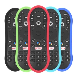 sikai silicone protective case for remote control of the tivo stream 4k shockproof anti lost remote cover holder for tivo stream free global shipping