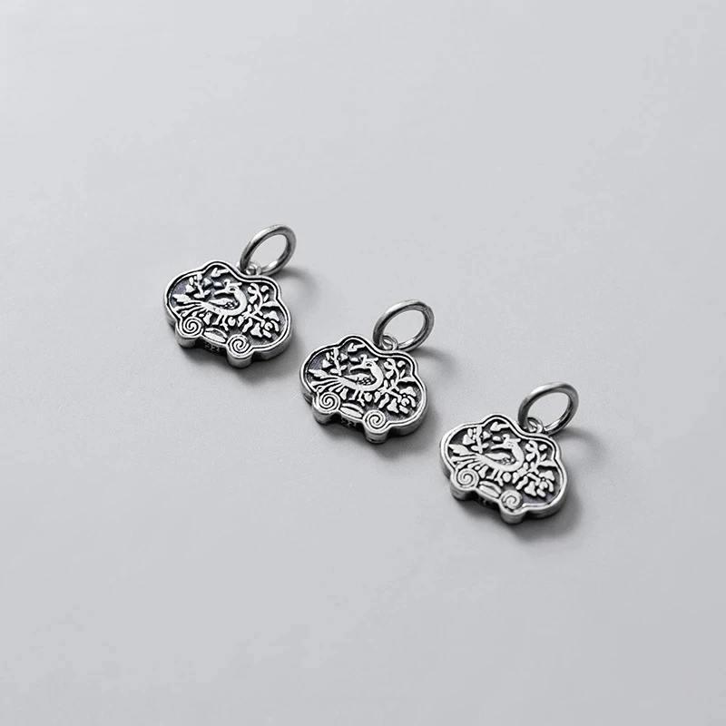 925 стерлингового серебра китайский классический долговечность Подвески в виде