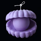 Силиконовая форма в скандинавском стиле в виде ракушки для свечей, принадлежности для самостоятельного изготовления ароматерапии и свечей, домашнее украшение, 3D форма для поделок, формы для воска