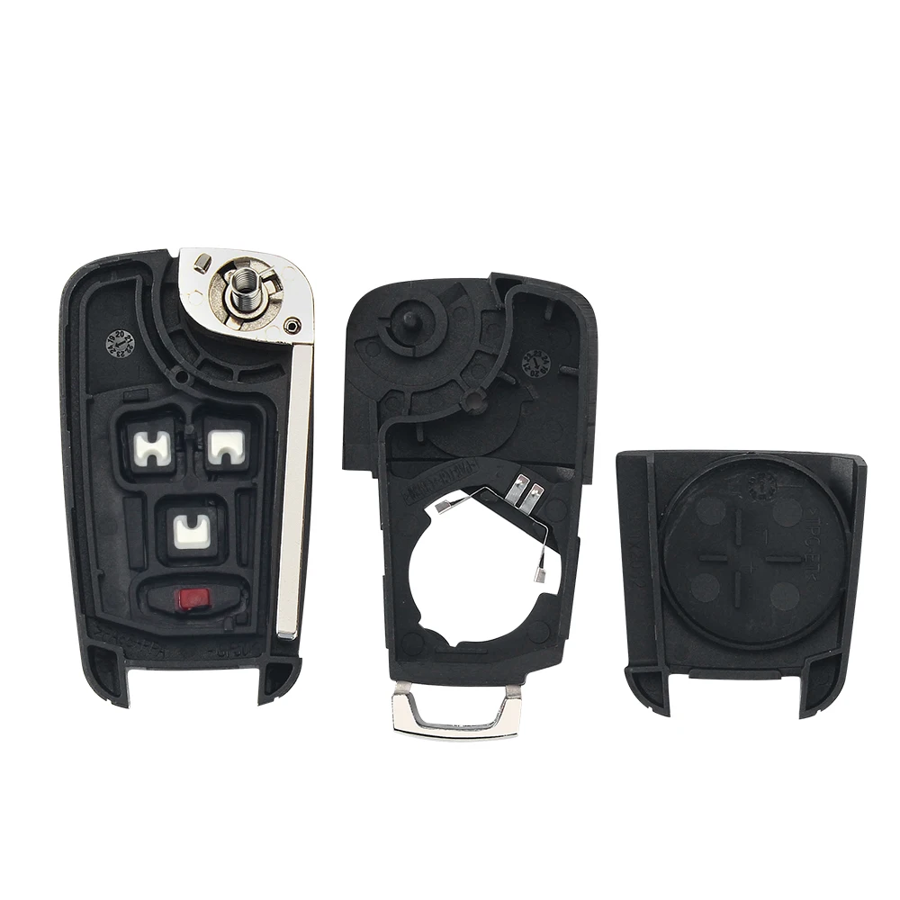 Откидной складной корпус дистанционного ключа 5 BTN для Vauxhall Opel Buick Excelle Verano LaCrosse Regal