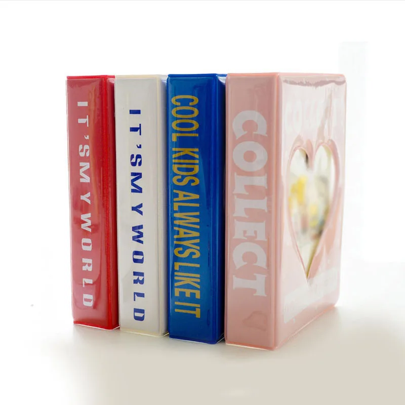 

3 Inches Photo Holder Cute Card Bag Holds 36 Photos Business Card Bag Photo Album Card Holder 3 Plug-in