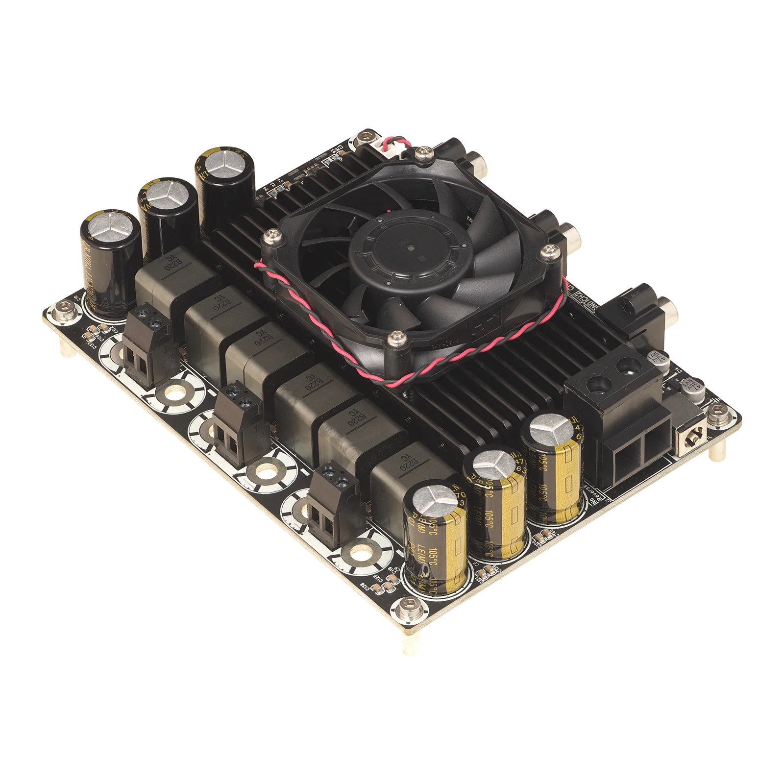 WONDOM 2X200W + 1X400W 3Ω 2 1 Плата усилителя звука класса D-T-AMP для домашнего динамика DIY -