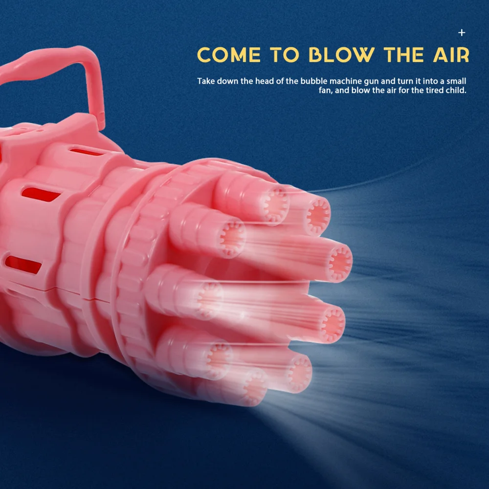 

1 Set Bubble Shooter Children Bubble Portable Bubble Blower Without Battery