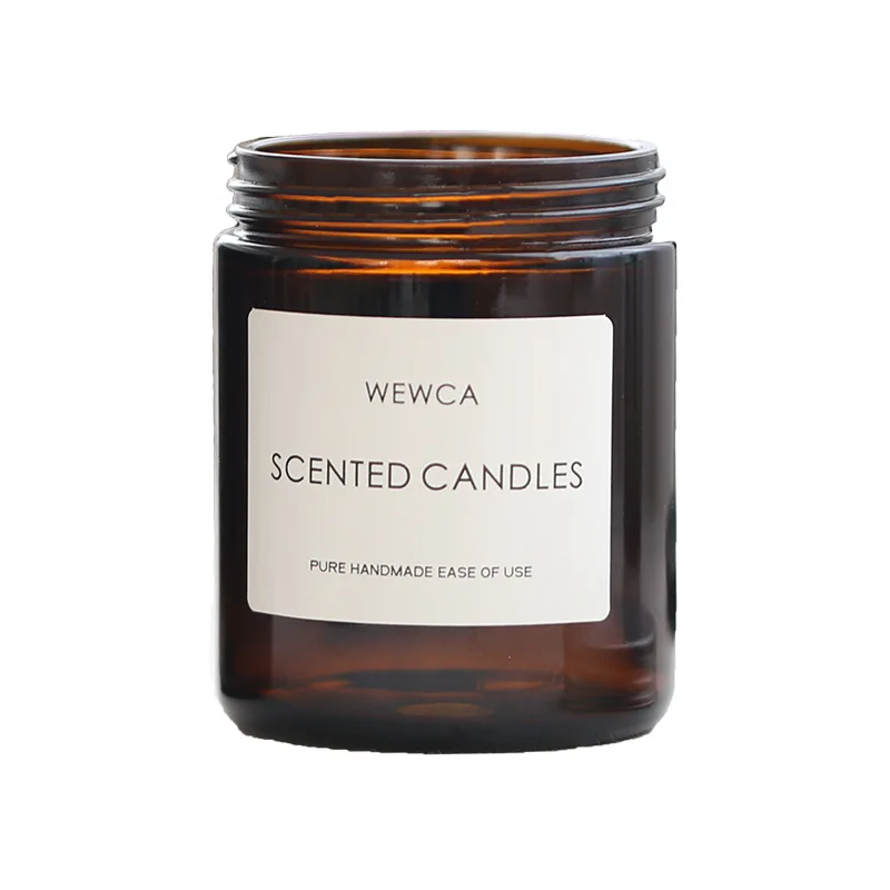 5 шт./лот 250 мл коричневый подсвечник для ароматерапии сделай сам восковой пустые