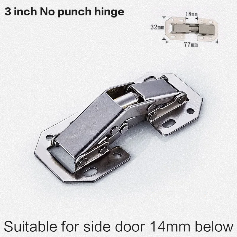 4 дюйма 90 градусов свободно открывающиеся петли для шкафа двери деревянные без