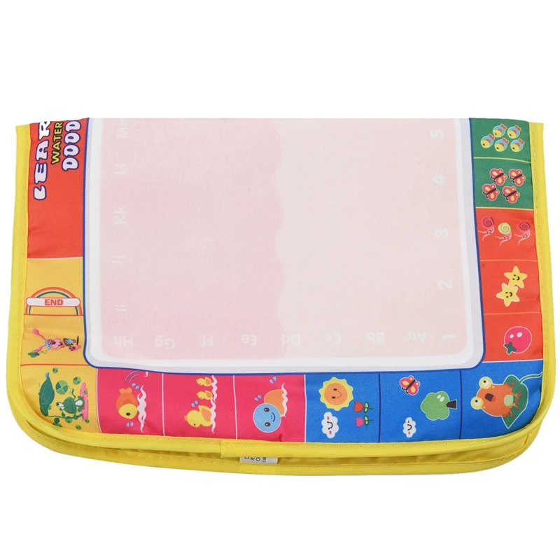 

Water Drawing Pad Doodle Travel Mat Reusable Portable Coloring Art Setting Educational Toy For Kids Gifts, 1x Magic Pens