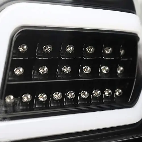 Sulinso подходит для Benz-W164 мл класс черный полный светодиодный задние фонари тормоза