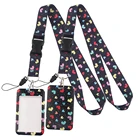 LT92 любящее сердце ключ шнур автомобильный брелок для ключей с персонализировать управления ID карты Пасс тренажерный зал мобильный телефон кольцо для ключей для бейджа, ювелирные изделия в качестве подарка