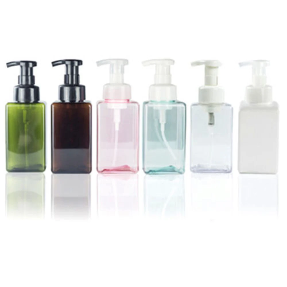 

250/450ml Portable Travel Plastic Bathroom Liquid Soap Foam Dispenser Container Bottle Hand Pump Bottle Container